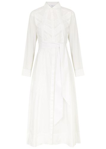 Liberty Cotton Midi Shirt Dress - - L (UK14 / L) - MERLETTE - Modalova