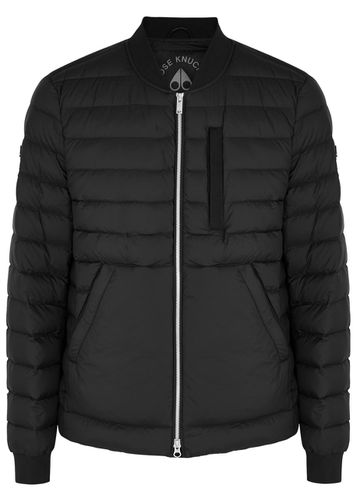 Air Down Quilted Shell Bomber Jacket - - L - Moose Knuckles - Modalova