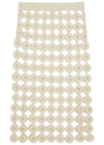 Stanza Crochet Midi Skirt - - L (UK14 / L) - WALES BONNER - Modalova