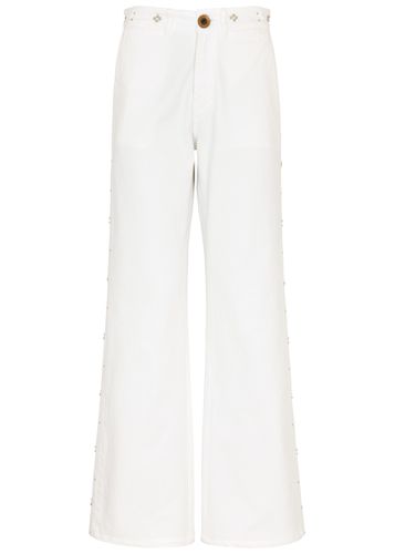 Heritage Studded Wide-leg Jeans - - 28 (W28 / UK10 / S) - WALES BONNER - Modalova