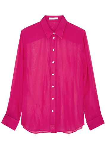 Sheer Silk-chiffon Shirt - - L (UK14 / L) - Helmut Lang - Modalova