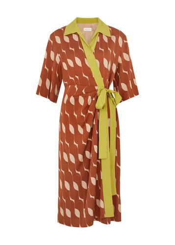 Dakolai Printed Silk-blend Wrap Dress - - 36 (UK8 / S) - Dries Van Noten - Modalova