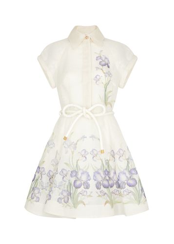 Natura Floral-print Organza Mini Dress - - 0 (UK 8 / S) - Zimmermann - Modalova