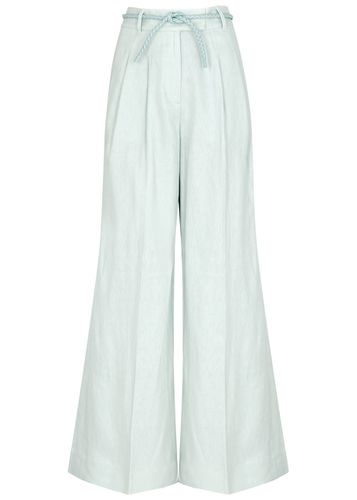 Natura Belted Linen Trousers - - 0 (UK 8 / S) - Zimmermann - Modalova