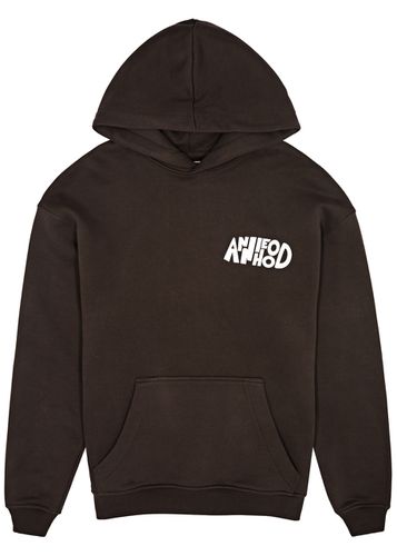 Jumble Logo-print Hooded Cotton Sweatshirt - - XL - Annie Hood - Modalova