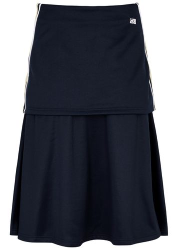 Mantra Layered Jersey Midi Skirt - - S (UK8-10 / S) - WALES BONNER - Modalova