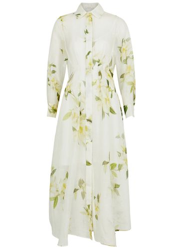 Harmony Floral-print Organza Midi Dress - - 0 (UK 8 / S) - Zimmermann - Modalova