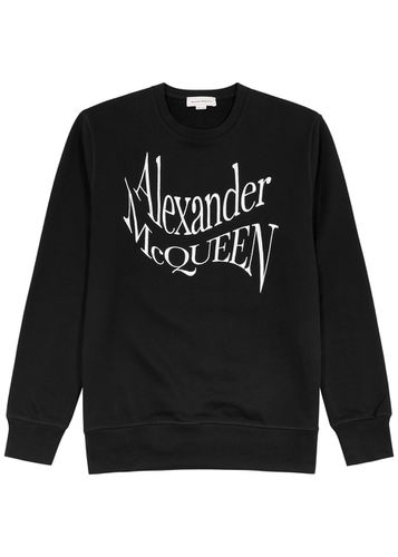 Logo-embroidered Cotton Sweatshirt - - L - Alexander McQueen - Modalova