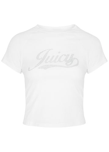 Retro Logo-embellished Cotton T-shirt - - M (UK12 / M) - Juicy Couture - Modalova
