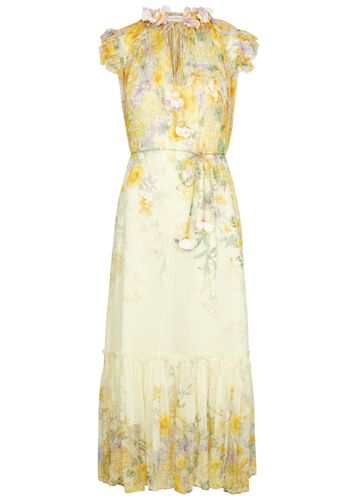 Harmony Floral-print Georgette Midi Dress - - 0 (UK 8 / S) - Zimmermann - Modalova