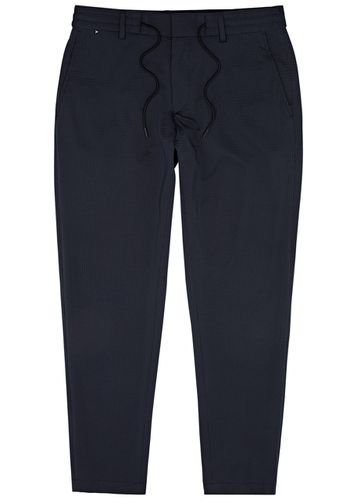 Slim-leg Seersucker Trousers - - 50 (W34 / L) - Boss - Modalova