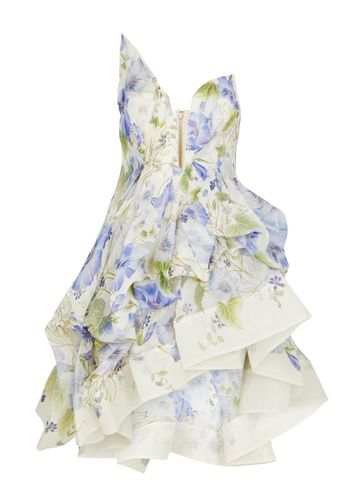 Natura Floral-print Organza Dress - - 1 (UK 10 / S) - Zimmermann - Modalova