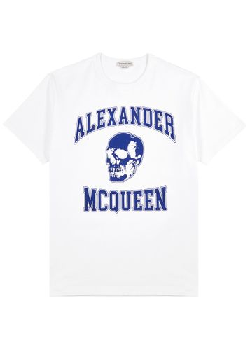 Logo-print Cotton T-shirt - Alexander McQueen - Modalova