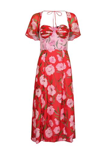 Rotate Birger Christensen Floral-print Chiffon Midi Dress - - 36 (UK8 / S) - ROTATE Sunday - Modalova