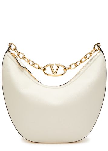 VLogo Moon Medium Leather Shoulder bag - Valentino - Modalova