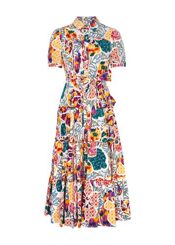 Queena Printed Cotton-blend Shirt Dress - - L (UK14 / L) - Diane von Furstenberg - Modalova