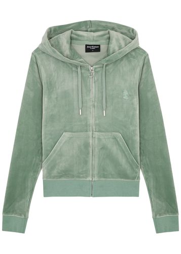 Robertson Hooded Velour Sweatshirt - - XS (UK6 / XS) - Juicy Couture - Modalova