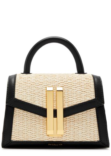 The Nano Montreal Raffia and Leather Cross-body bag - Demellier - Modalova