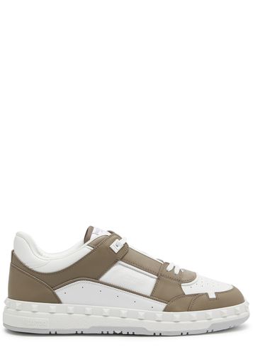 Freedots Panelled Leather Sneakers - - 41 (IT41 / UK7) - Valentino - Modalova