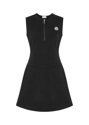 Logo Jersey Mini Dress - - L (UK14 / L) - Moncler - Modalova