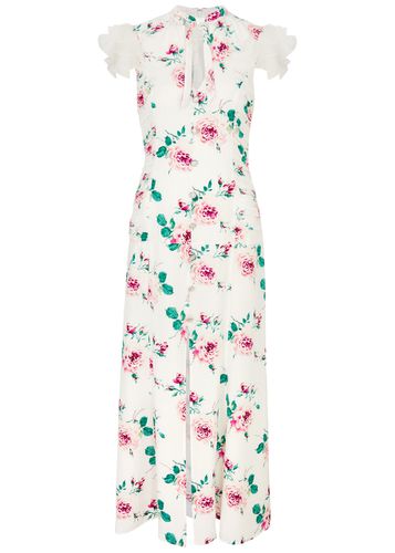 Floral-print Silk Maxi Dress - - 44 (UK12 / M) - Alessandra Rich - Modalova