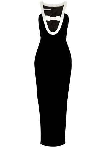 Bow-embellished Velvet Maxi Dress - - 38 (UK6 / XS) - Alessandra Rich - Modalova