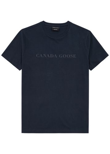 Emersen Logo Cotton T-shirt - Canada goose - Modalova