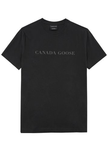 Emersen Logo Cotton T-shirt - Canada goose - Modalova