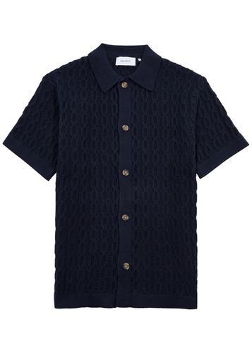 Garrett Cable-knit Cotton Shirt - - L - Les Deux - Modalova