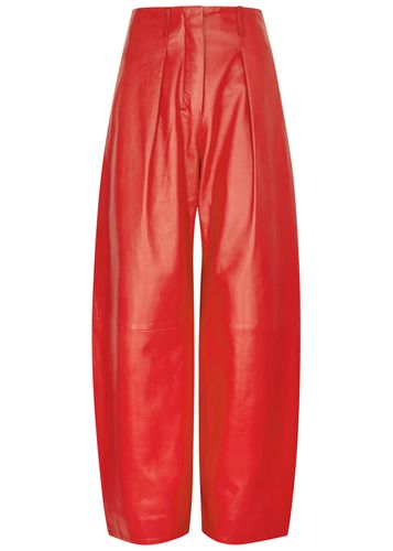 Le Pantalon Ovalo Cuir Leather Trousers - - 34 (UK6 / XS) - Jacquemus - Modalova