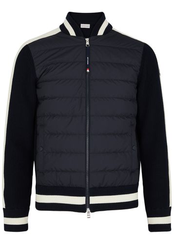 Quilted Shell and Knitted Cardigan - - M - Moncler - Modalova