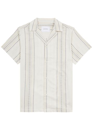 Leo Stripe-jacquard Cotton Shirt - - L - Les Deux - Modalova