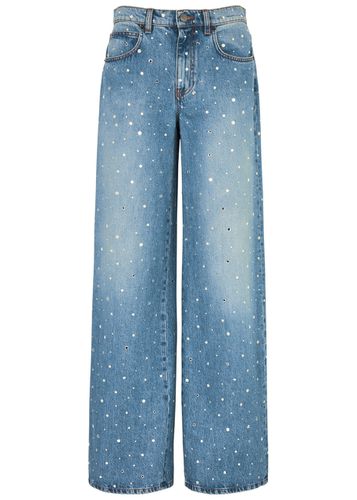 Crystal-embellished Wide-leg Jeans - - W26 (W26 / UK8 / S) - Giuseppe di Morabito - Modalova