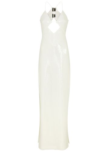 Kite Cut-out Sequin Gown - - 40 (UK12 / M) - Galvan - Modalova