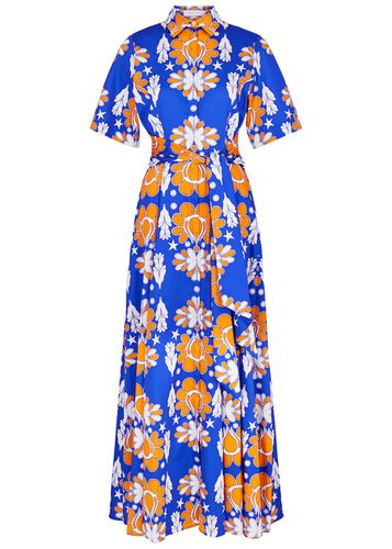Posie Printed Cotton Maxi Dress - - 12 (UK12 / M) - Borgo de Nor - Modalova