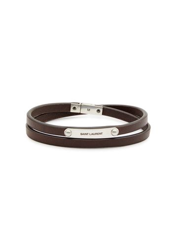 Leather Bracelet - Saint Laurent - Modalova