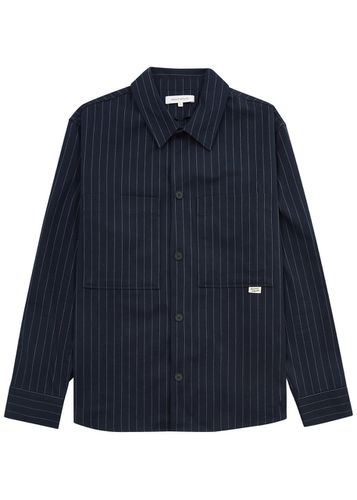 Striped Cotton-blend Overshirt - - M - Maison Kitsuné - Modalova