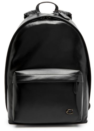 Coach Hall Leather Backpack - Black - Coach - Modalova