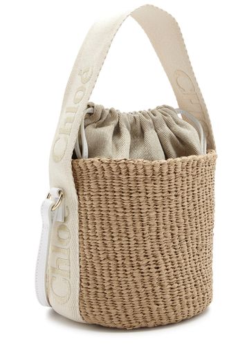 Chloe Sense Small Raffia Basket bag - Natural - Chloé - Modalova