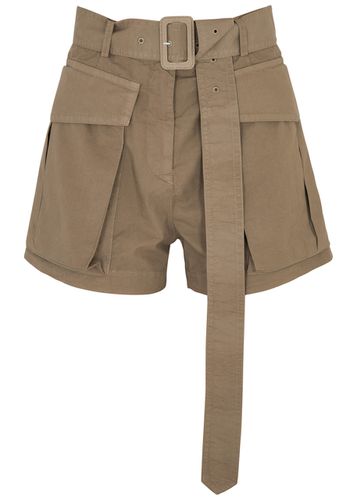 Peza Belted Cotton Shorts - - 36 (UK8 / S) - Dries Van Noten - Modalova