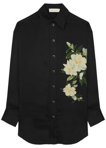 Harmony Floral-print Silk-satin Shirt - - 0 (UK 8 / S) - Zimmermann - Modalova