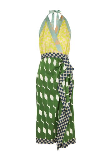 Dole Printed Silk-blend Midi Dress - - 34 (UK6 / XS) - Dries Van Noten - Modalova