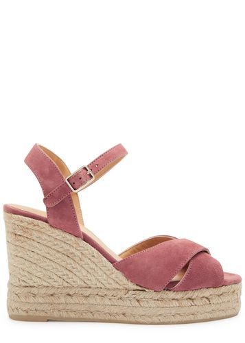 Castañer Blaudell 80 Suede Wedge Espadrilles - - 41 (IT41/ UK8) - CASTAÑER - Modalova