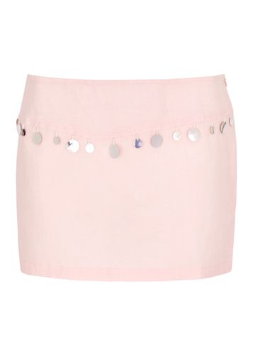 Mako Embellished Cotton Mini Skirt - - L (UK14 / L) - Gimaguas - Modalova
