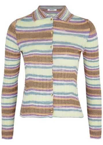 Julieta Striped Knitted Shirt - - L (UK14 / L) - Gimaguas - Modalova