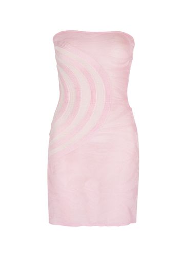 Été Intarsia Pointelle-knit Mini Dress - - L (UK14 / L) - Gimaguas - Modalova