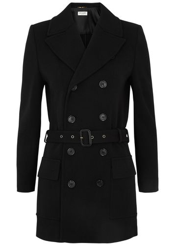 Belted Wool-blend Jacket - - 34 (UK6 / XS) - Saint Laurent - Modalova