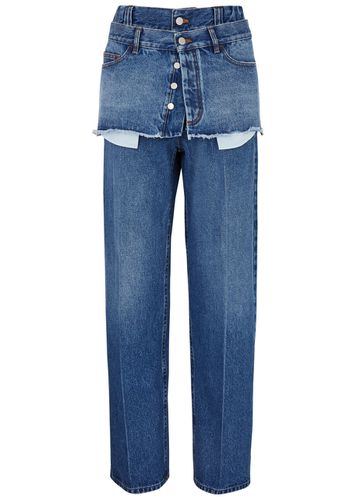 Layered Straight-leg Jeans - - 25 (W25/ UK6 / XS) - MERYLL ROGGE - Modalova