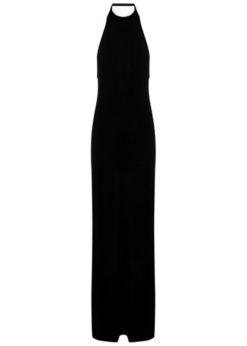 Halterneck Open-back Knitted Maxi Dress - - M (UK12 / M) - Saint Laurent - Modalova