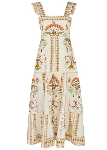 Sybill Printed Cotton Midi Dress - - 34 (UK6 / XS) - LUG VON SIGA - Modalova